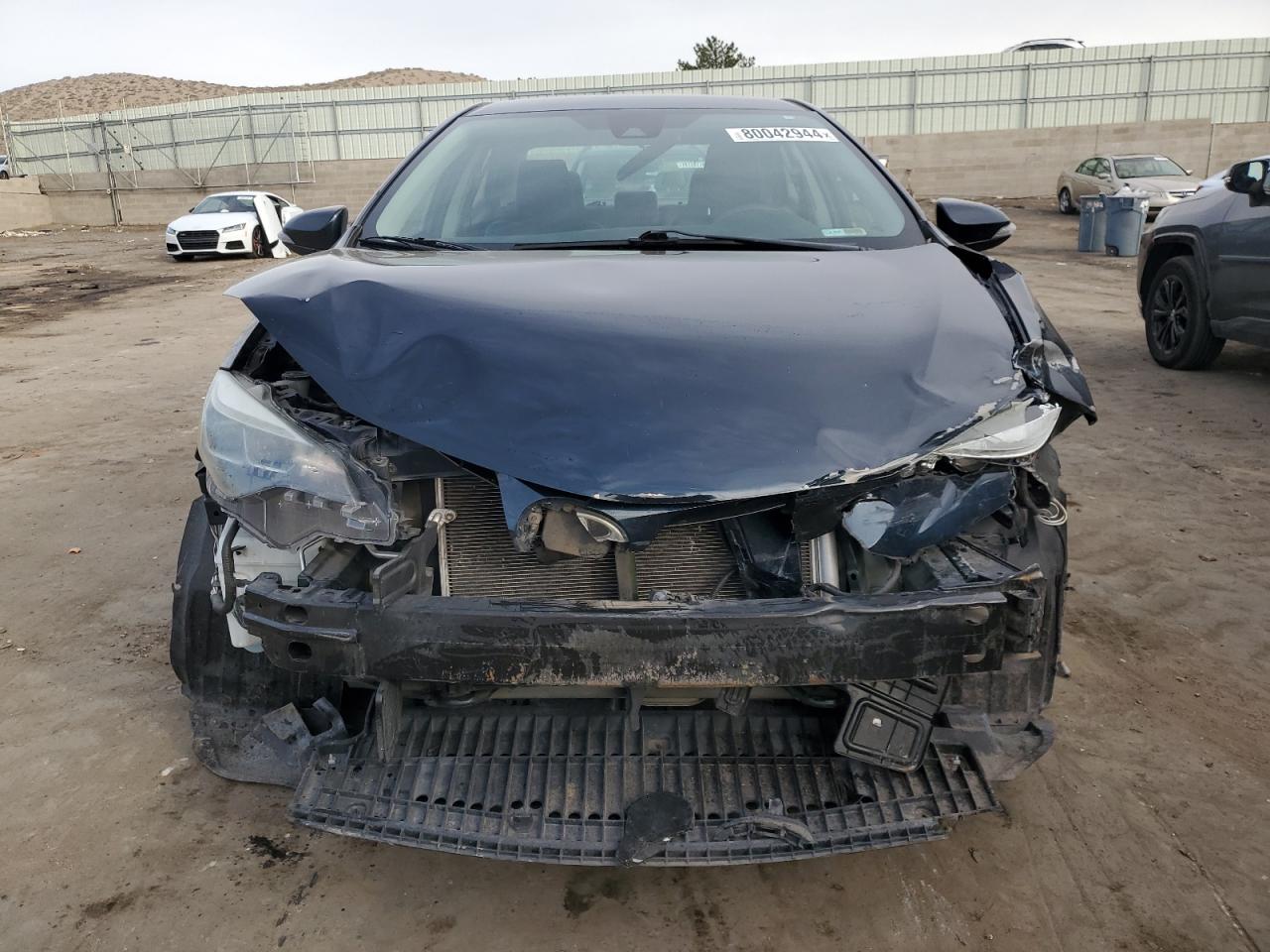 2018 Toyota Corolla VIN 2T1BURHE5JC082994 Copart auction photo, front end damage thumbnail 5