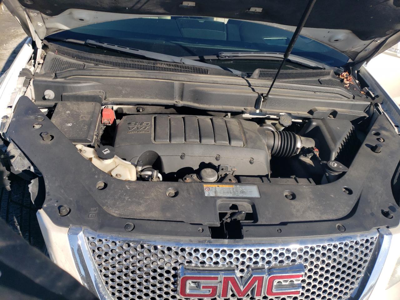 2012 GMC Acadia VIN 1GKKRTED3CJ214625 Copart auction photo, front end / side damage thumbnail 12