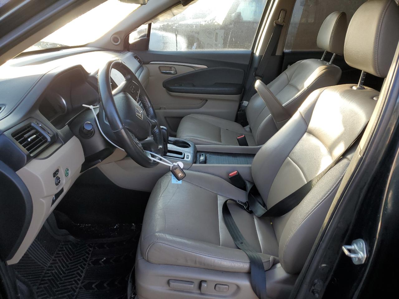 2019 Honda Pilot VIN 5FNYF5H55KB003219 Copart auction photo, side / front end damage thumbnail 7