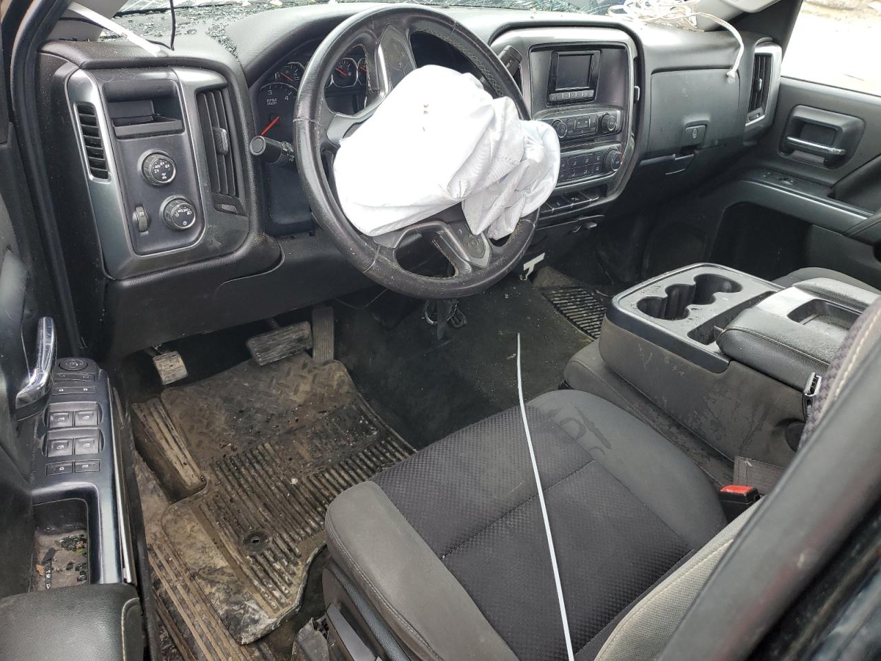 2014 Chevrolet Silverado VIN 3GCUKREC0EG228750 Copart auction photo, front end damage thumbnail 8