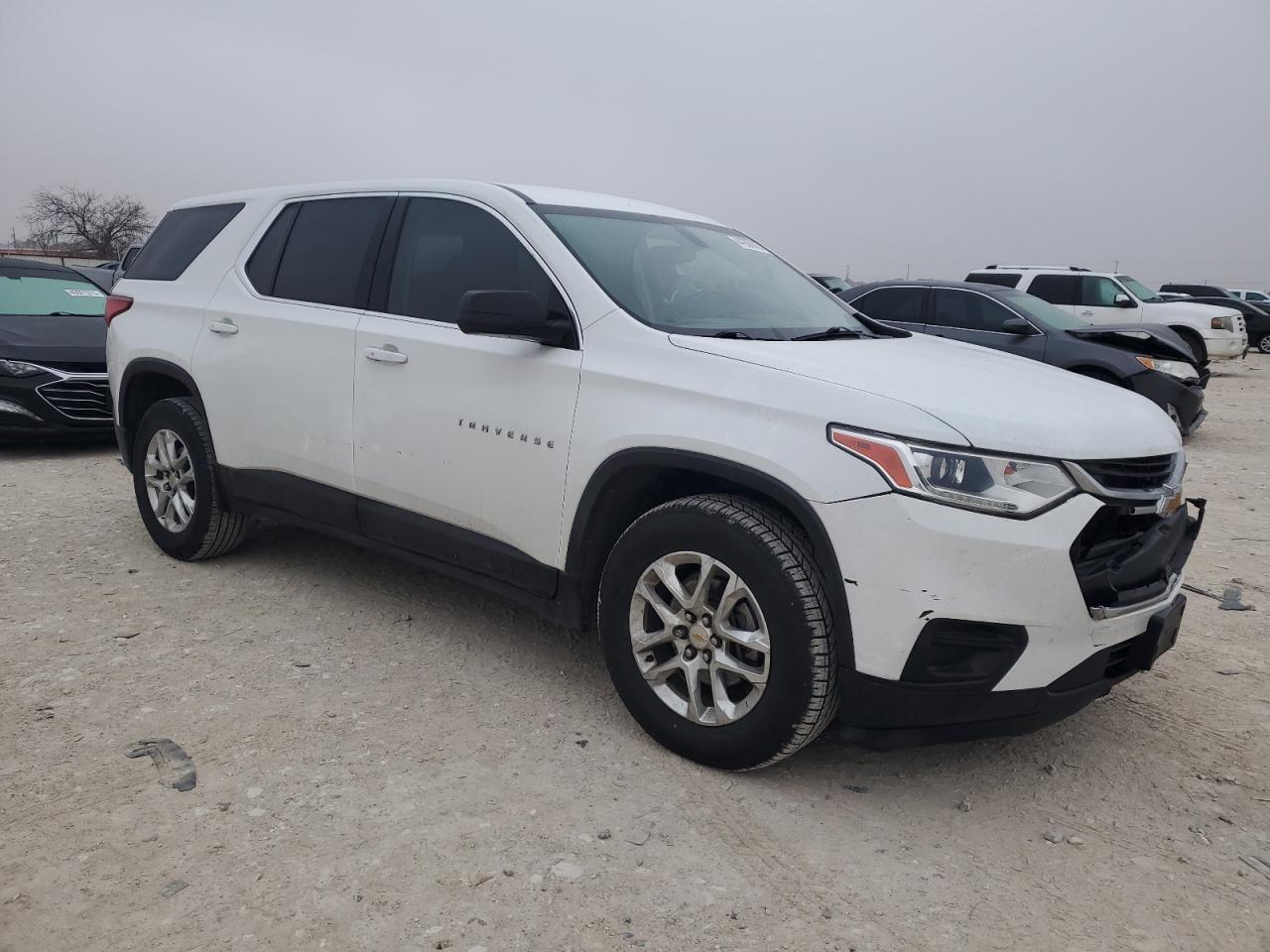 2020 Chevrolet Traverse VIN 1GNERFKW6LJ125204 Copart auction photo, rear end / front end damage thumbnail 4