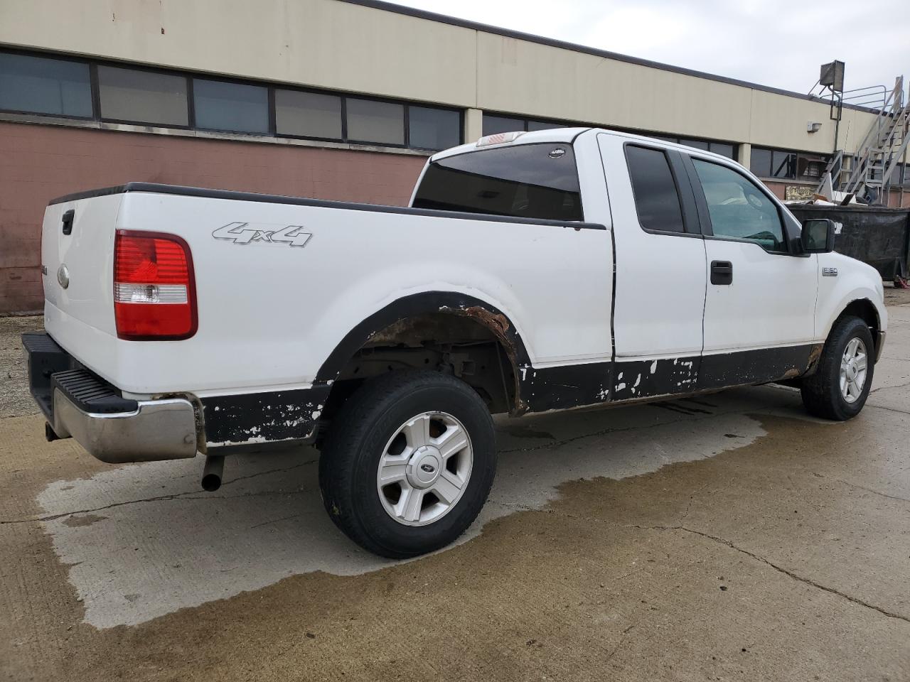 2007 Ford F-150 VIN 1FTRX14W97KB56799 Copart auction photo, undercarriage / normal wear damage thumbnail 3