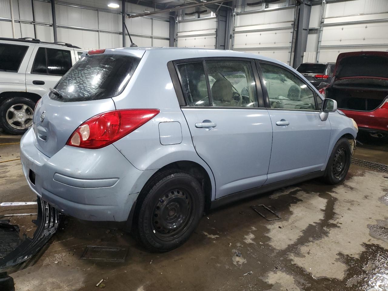 2010 Nissan Versa VIN 3N1BC1CP9AL380848 Copart auction photo, front end / side damage thumbnail 3