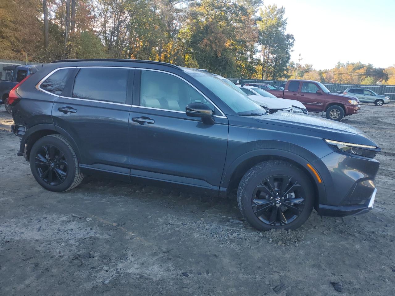 2023 Honda CR-V VIN 2HKRS6H96PH811189 Copart auction photo, rear end / minor dent/scratches damage thumbnail 4