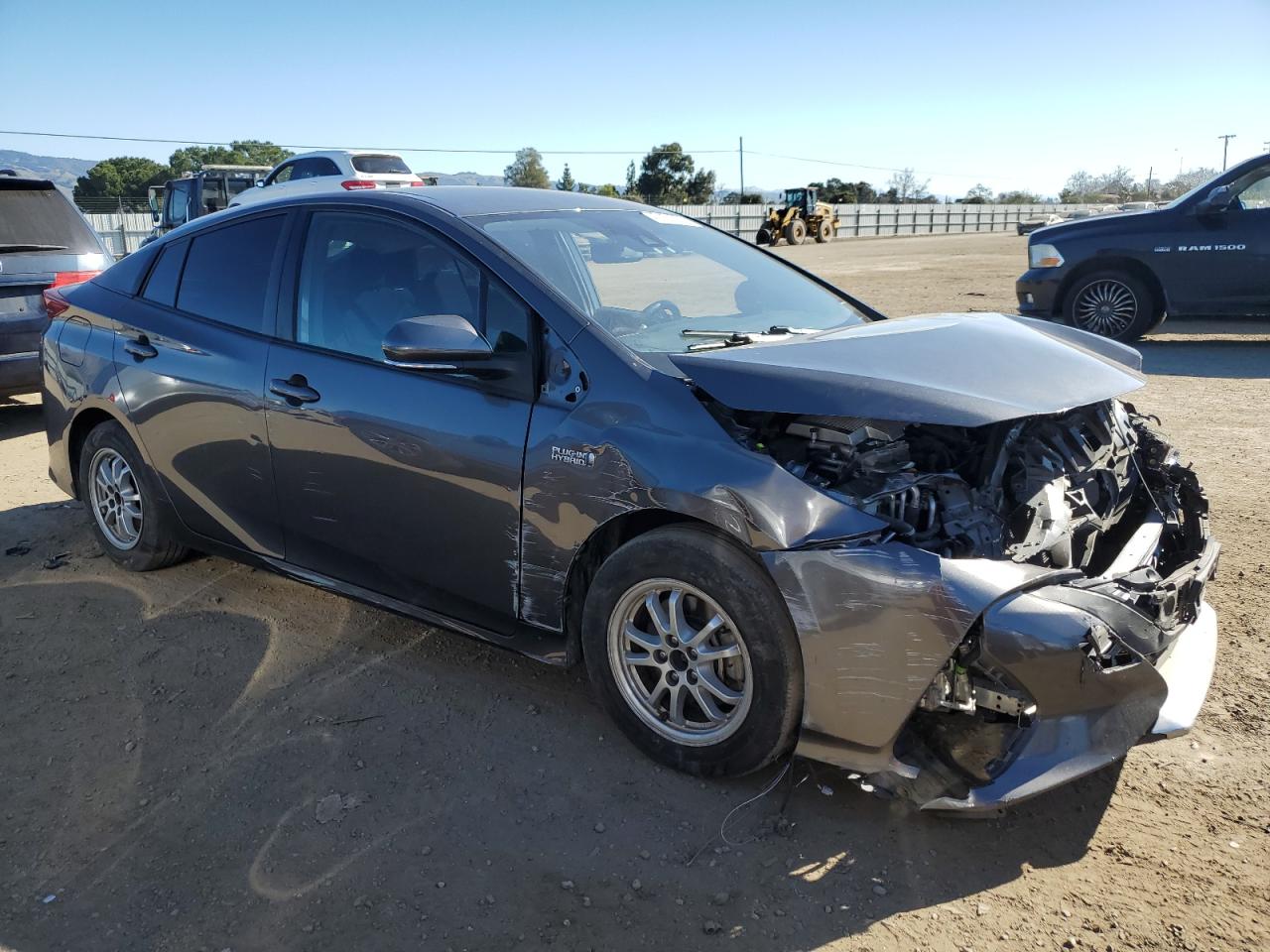 2022 Toyota Prius VIN JTDKAMFP9N3207980 Copart auction photo, front end damage thumbnail 4