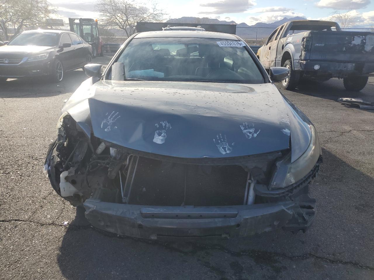 2012 Honda Accord VIN 1HGCS1B87CA008001 Copart auction photo, front end damage thumbnail 5