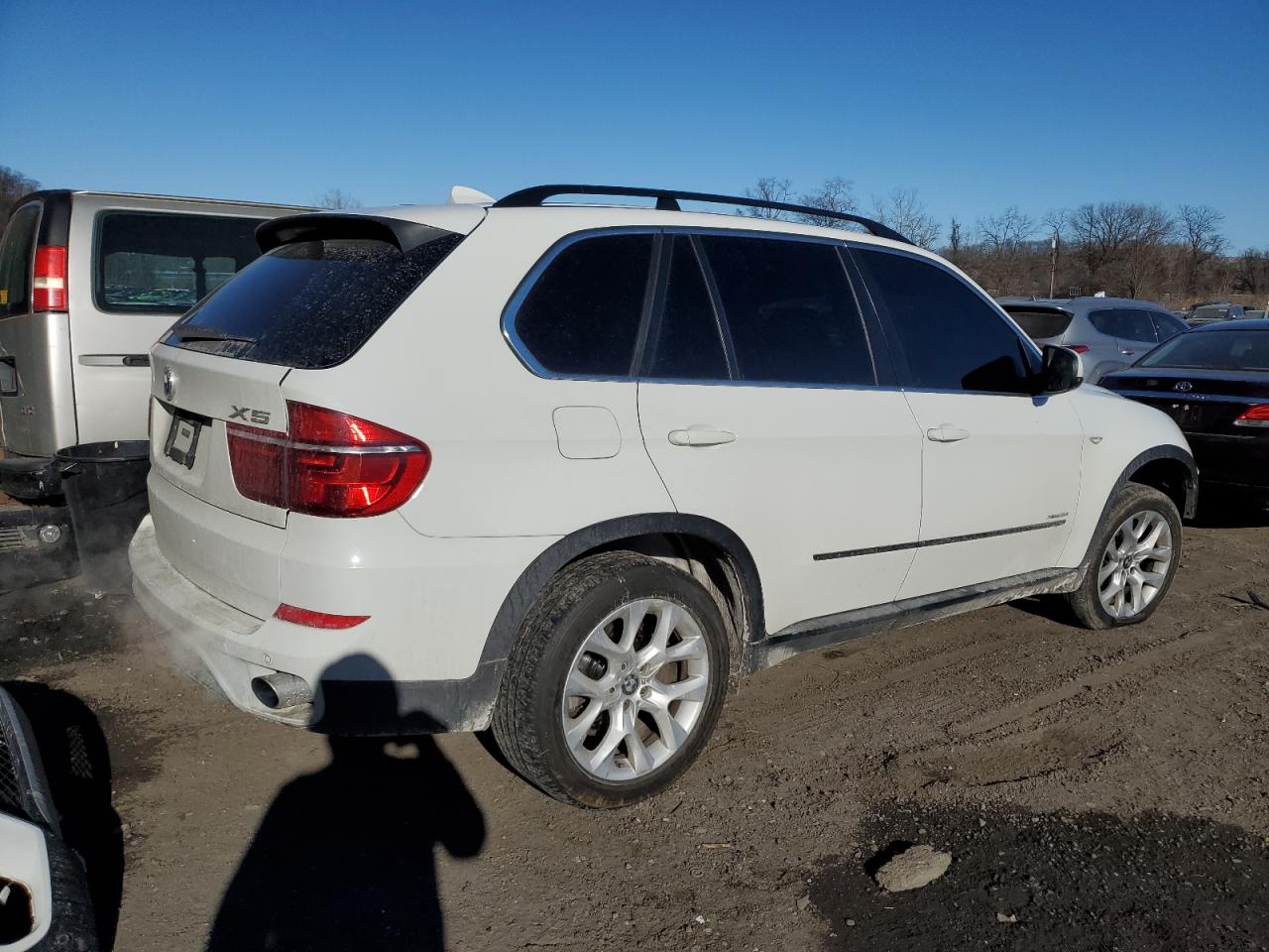 2013 BMW X5 VIN 5UXZV4C54D0E01601 Copart auction photo, front end damage thumbnail 3