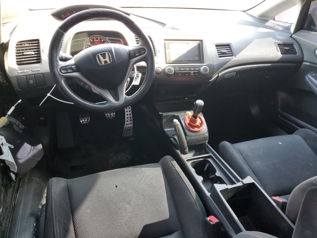 2007 Honda Civic VIN 2HGFA555X7H704335 Copart auction photo, side / front end damage thumbnail 8