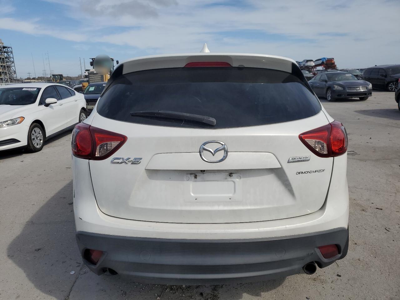 2013 Mazda CX-5 VIN JM3KE2CE9D0137982 Copart auction photo, front end / side damage thumbnail 6