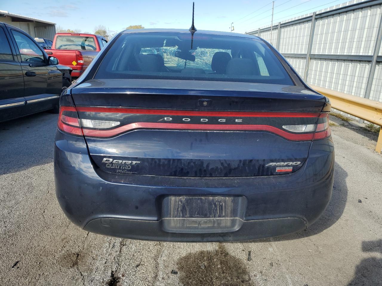 2015 Dodge Dart VIN 1C3CDFDHXFD406572 Copart auction photo, front end / top/roof damage thumbnail 6