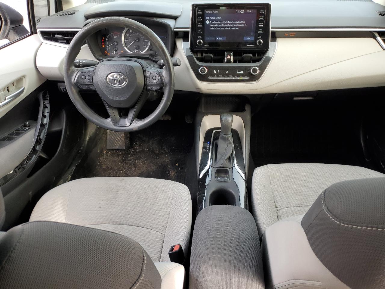 2021 Toyota Corolla VIN 5YFEPMAE1MP157969 Copart auction photo, undercarriage / rear end damage thumbnail 8