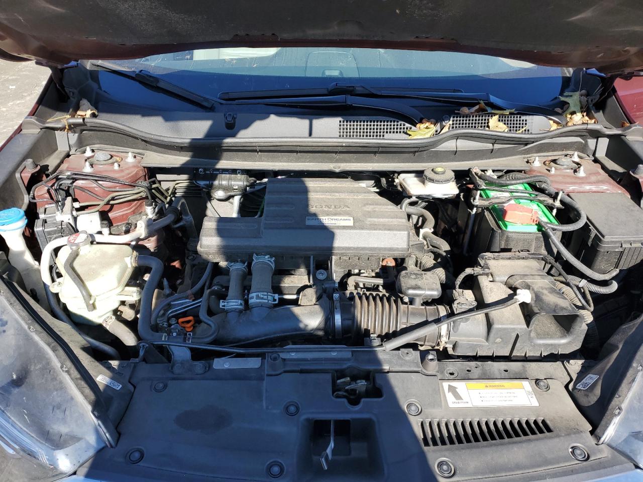 2018 Honda CR-V VIN 2HKRW2H83JH615917 Copart auction photo, rear end damage thumbnail 11