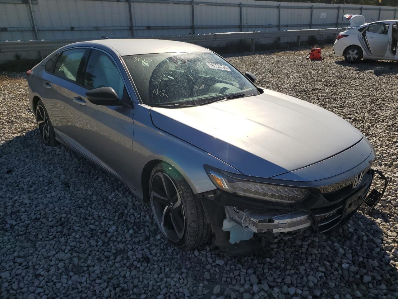 2022 Honda Accord VIN 1HGCV1F34NA020017 Copart auction photo, front end / undercarriage damage thumbnail 4