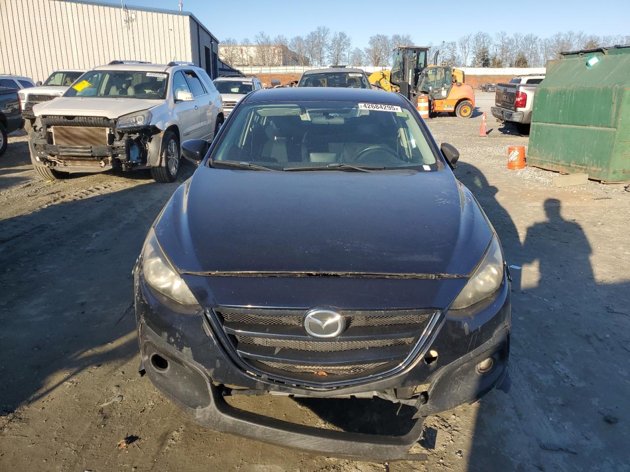 2015 Mazda 3 VIN JM1BM1K75F1245442 Copart auction photo, front end damage thumbnail 5