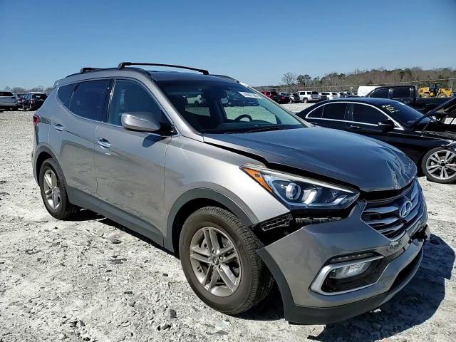 2018 Hyundai Santa Fe VIN 5XYZU3LB2JG559507 Copart auction photo, front end damage thumbnail 11