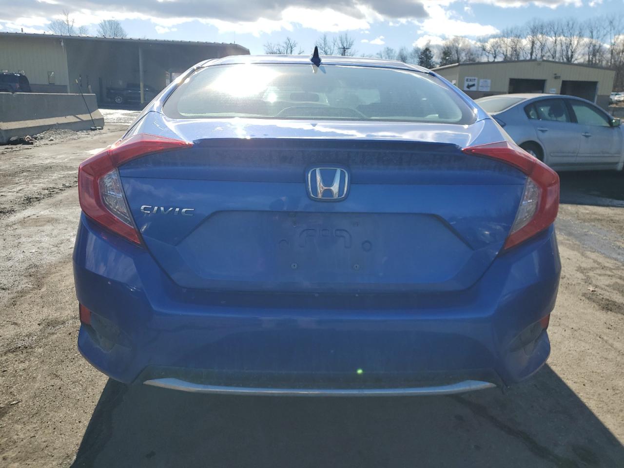2020 Honda Civic VIN 19XFC1F37LE209224 Copart auction photo, front end / side damage thumbnail 6