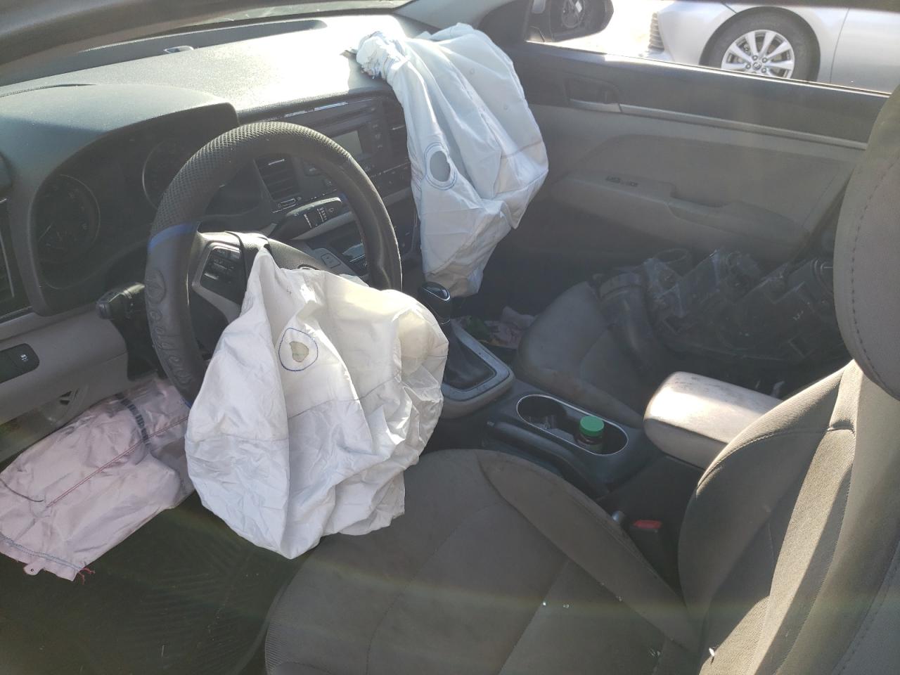 2017 Hyundai Elantra VIN 5NPD74LF1HH182391 Copart auction photo, vandalism / stripped damage thumbnail 8