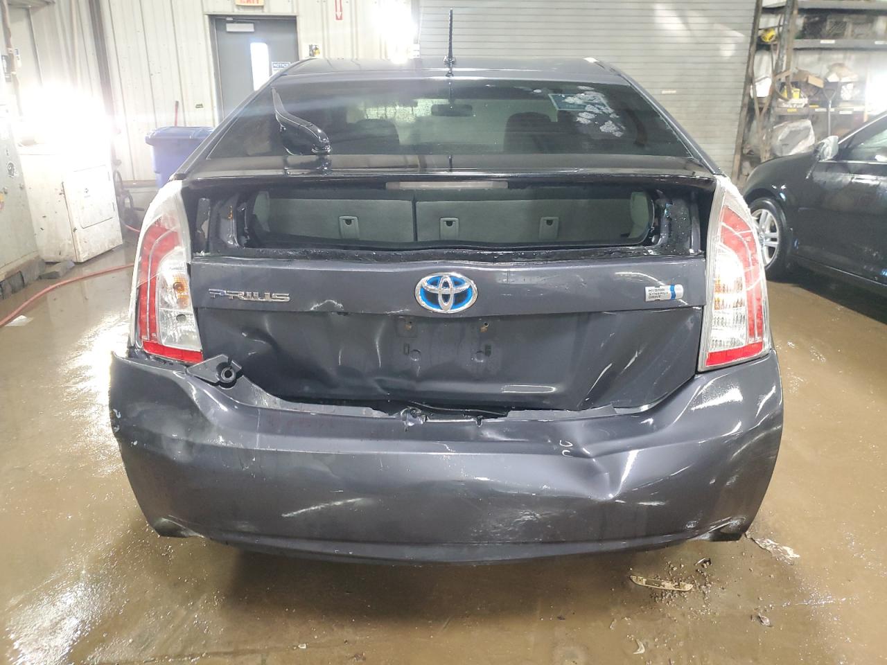 2015 Toyota Prius VIN JTDKN3DU8F0431266 Copart auction photo, rear end damage thumbnail 6