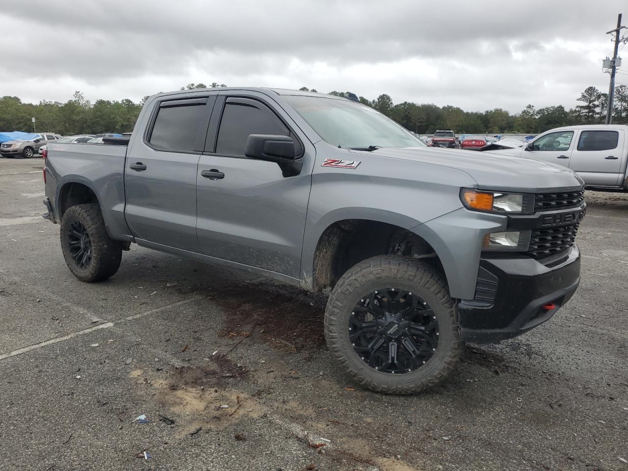 2020 Chevrolet Silverado VIN 1GCPYCEF0LZ158019 Copart auction photo, front end damage thumbnail 4