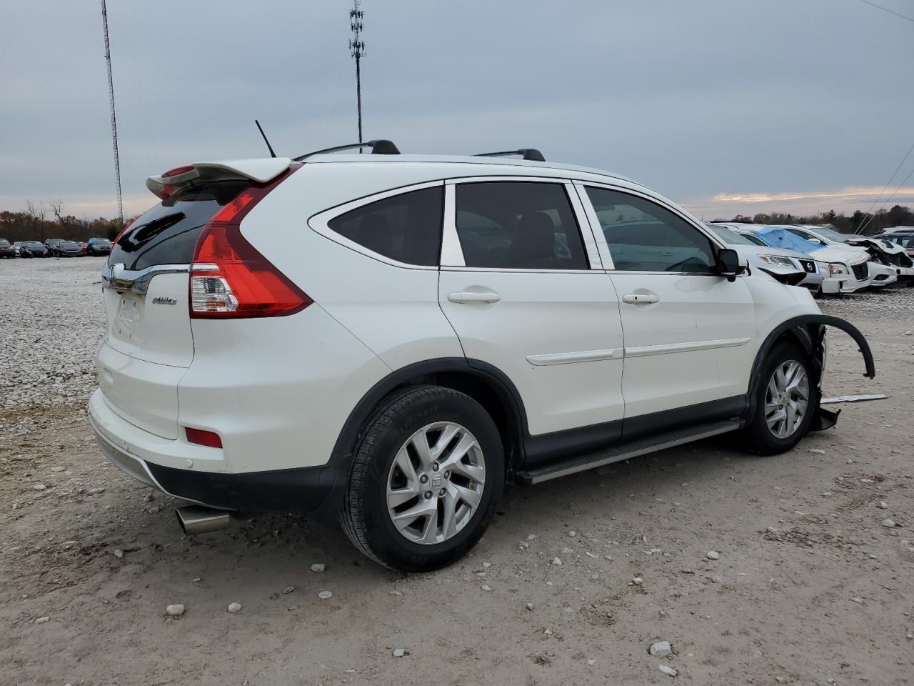 2015 Honda CR-V VIN 5J6RM4H7XFL101519 Copart auction photo, front end damage thumbnail 3