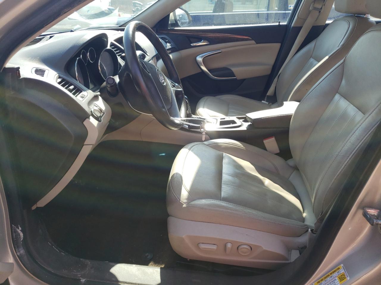 2012 Buick Regal VIN 2G4GR5EK5C9128350 Copart auction photo, front end damage thumbnail 7