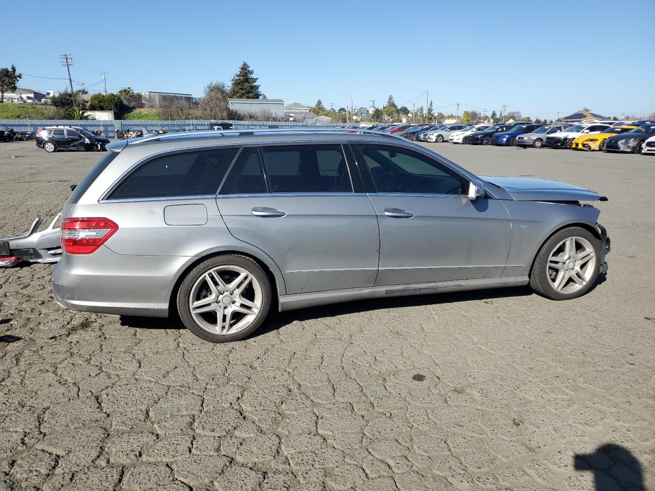 2012 Mercedes-Benz E-klasse VIN WDDHH8JB2CA622291 Copart auction photo, front end damage thumbnail 3