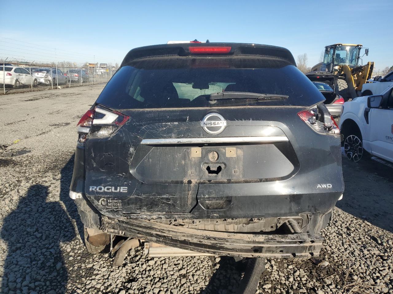 2017 Nissan Rogue VIN KNMAT2MV6HP559326 Copart auction photo, all over damage thumbnail 6