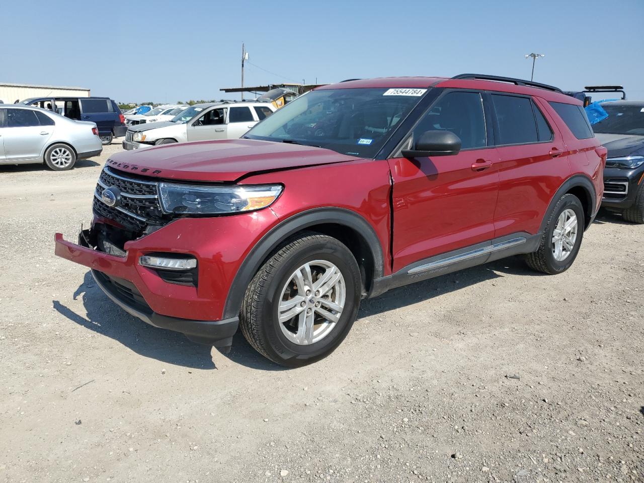 2021 Ford Explorer VIN 1FMSK7DH1MGA40169