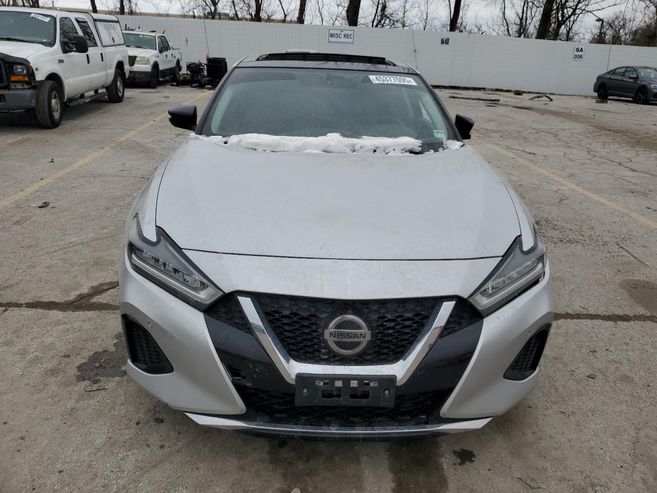 2019 Nissan Maxima VIN 1N4AA6AV9KC362916 Copart auction photo, front end damage thumbnail 5