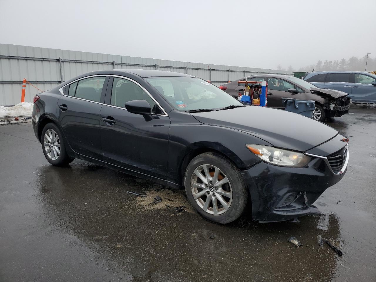 2015 Mazda 6 VIN JM1GJ1U69F1163832 Copart auction photo, front end damage thumbnail 4