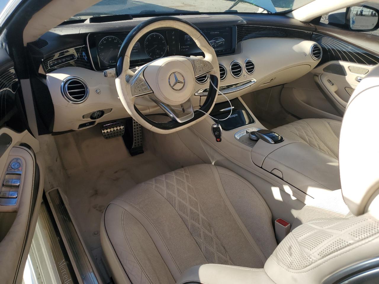 2015 Mercedes-Benz S-klasse VIN WDDXJ8FB3FA009884 Copart auction photo, front end / undercarriage damage thumbnail 8