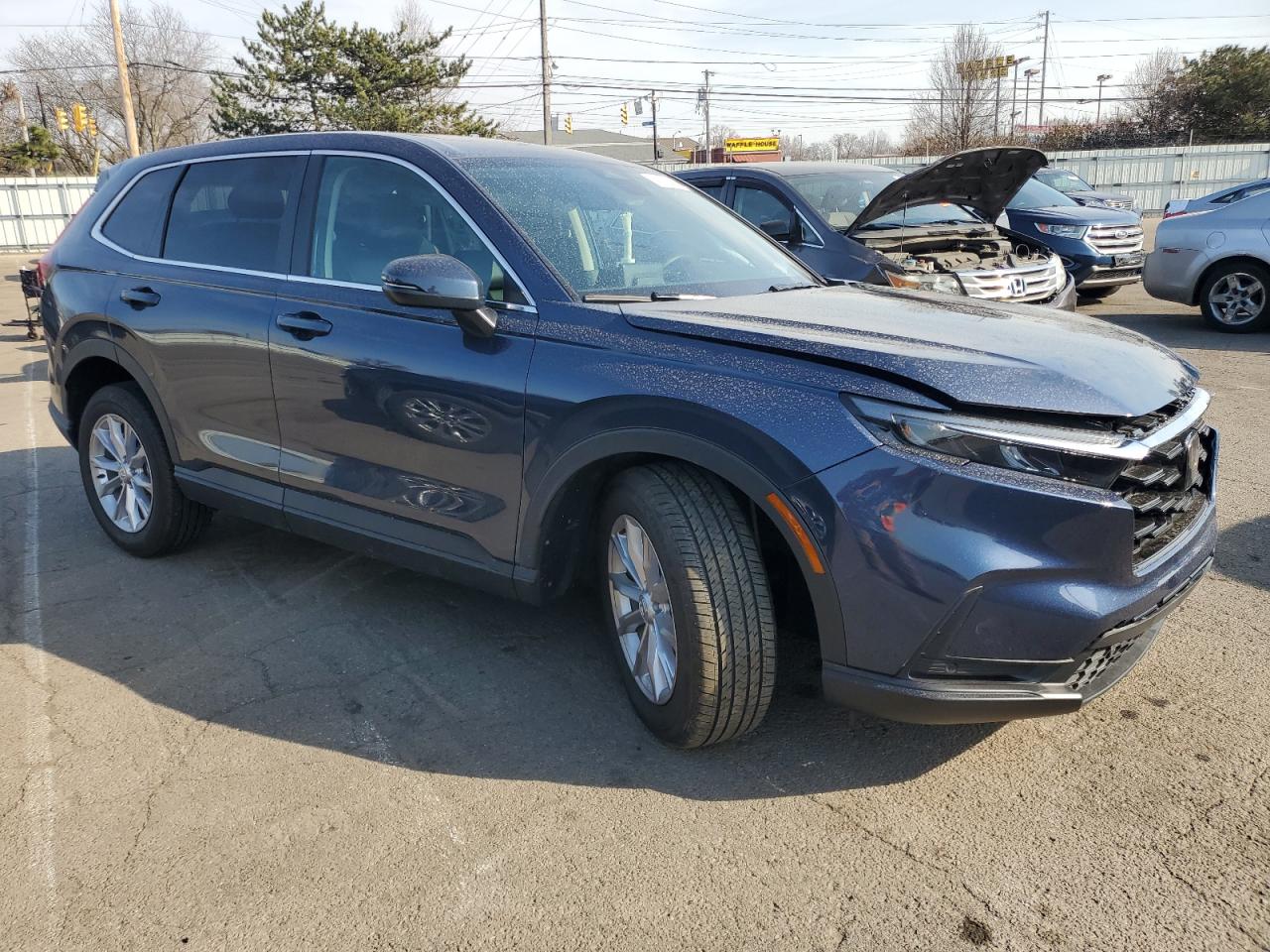 2024 Honda CR-V VIN 5J6RS4H74RL005007 Copart auction photo, front end / undercarriage damage thumbnail 4