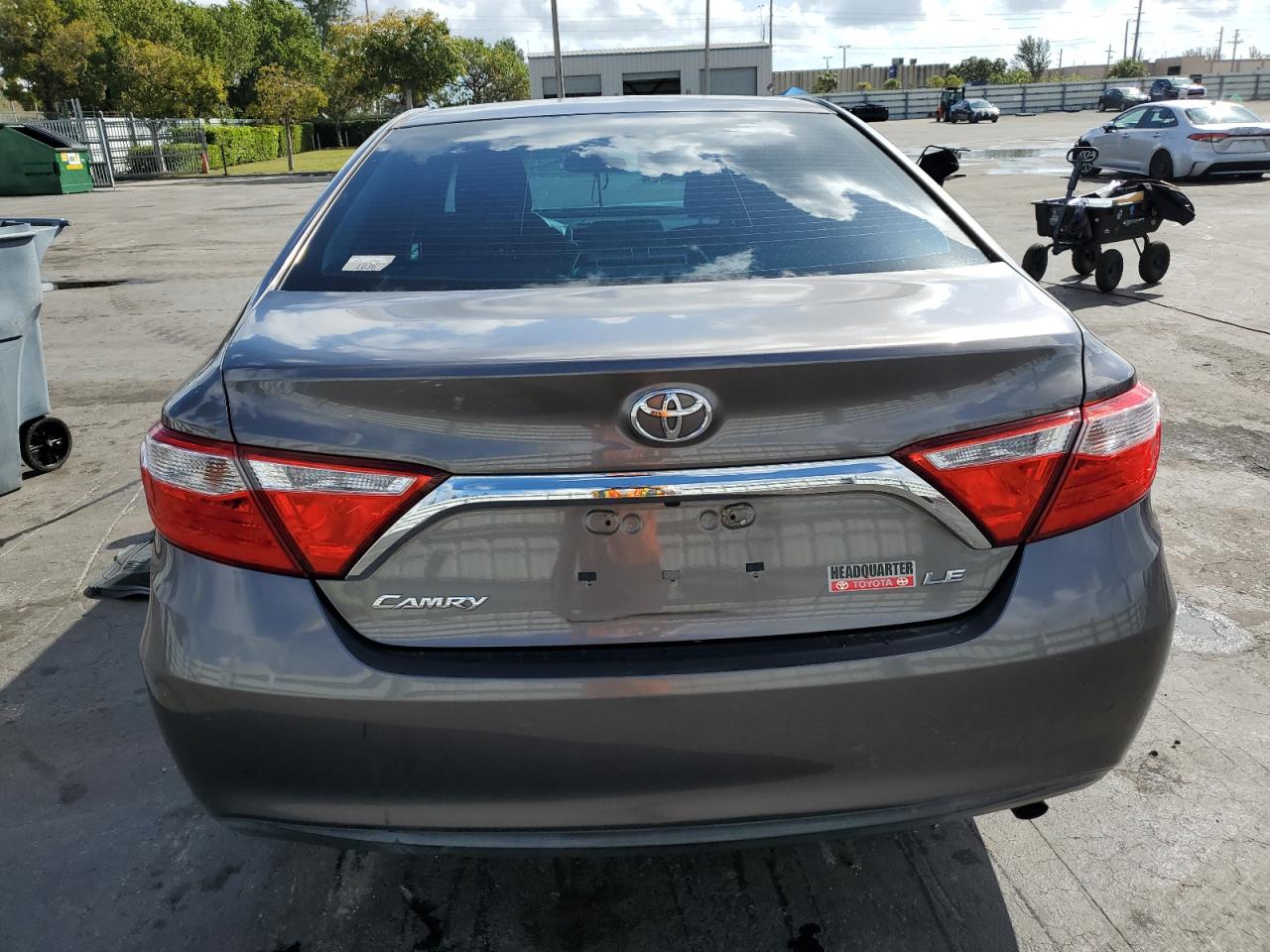 2015 Toyota Camry VIN 4T1BF1FK3FU474527 Copart auction photo, front end damage thumbnail 6