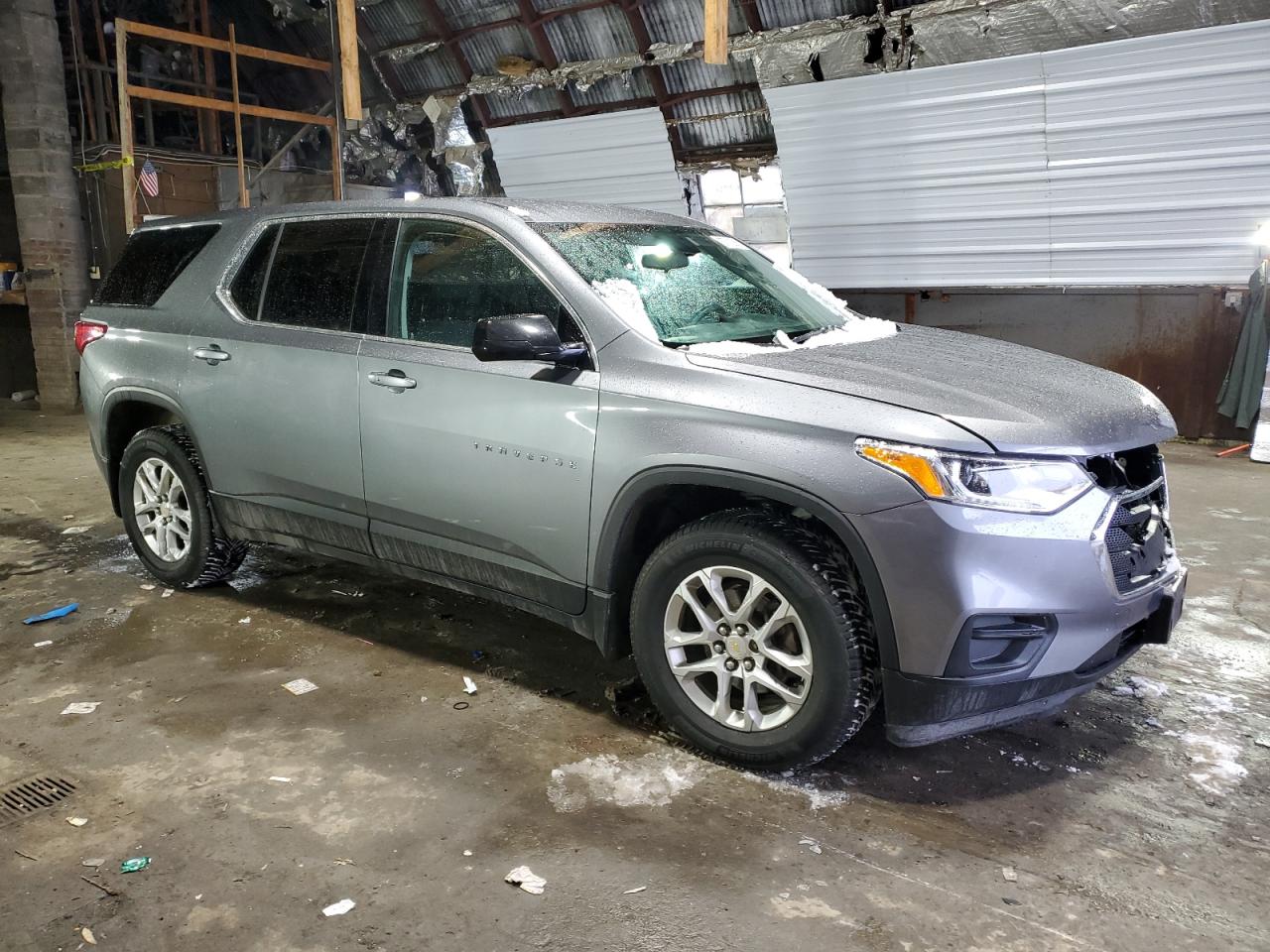 2020 Chevrolet Traverse VIN 1GNEVFKW6LJ160174 Copart auction photo, front end damage thumbnail 4