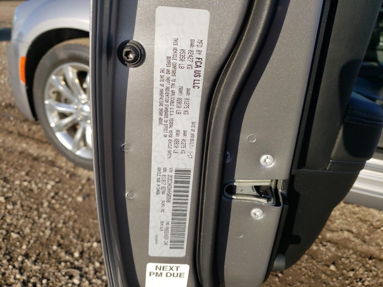 2017 Chrysler 300 VIN 2C3CCAKGXHH565548 Copart auction photo, rear end damage thumbnail 15