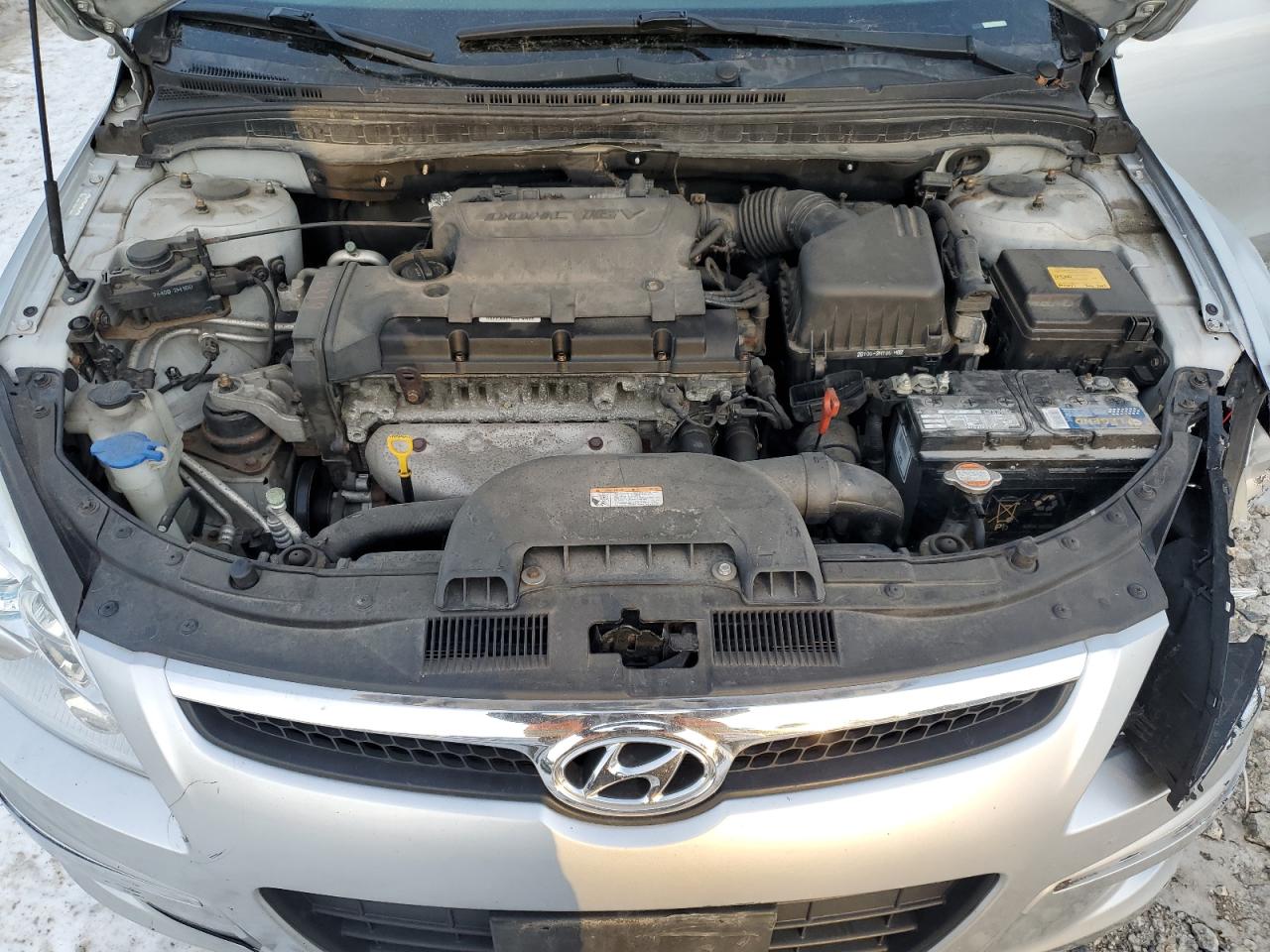 2011 Hyundai Elantra VIN KMHDC8AE1BU111200 Copart auction photo, side / front end damage thumbnail 11