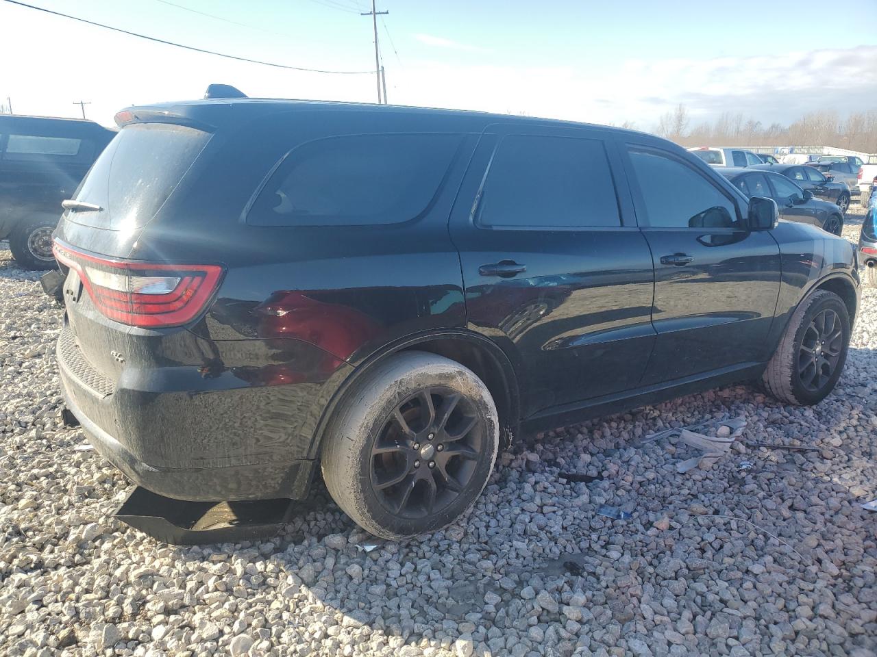 2018 Dodge Durango VIN 1C4SDJCT9JC126656 Copart auction photo, rollover damage thumbnail 3