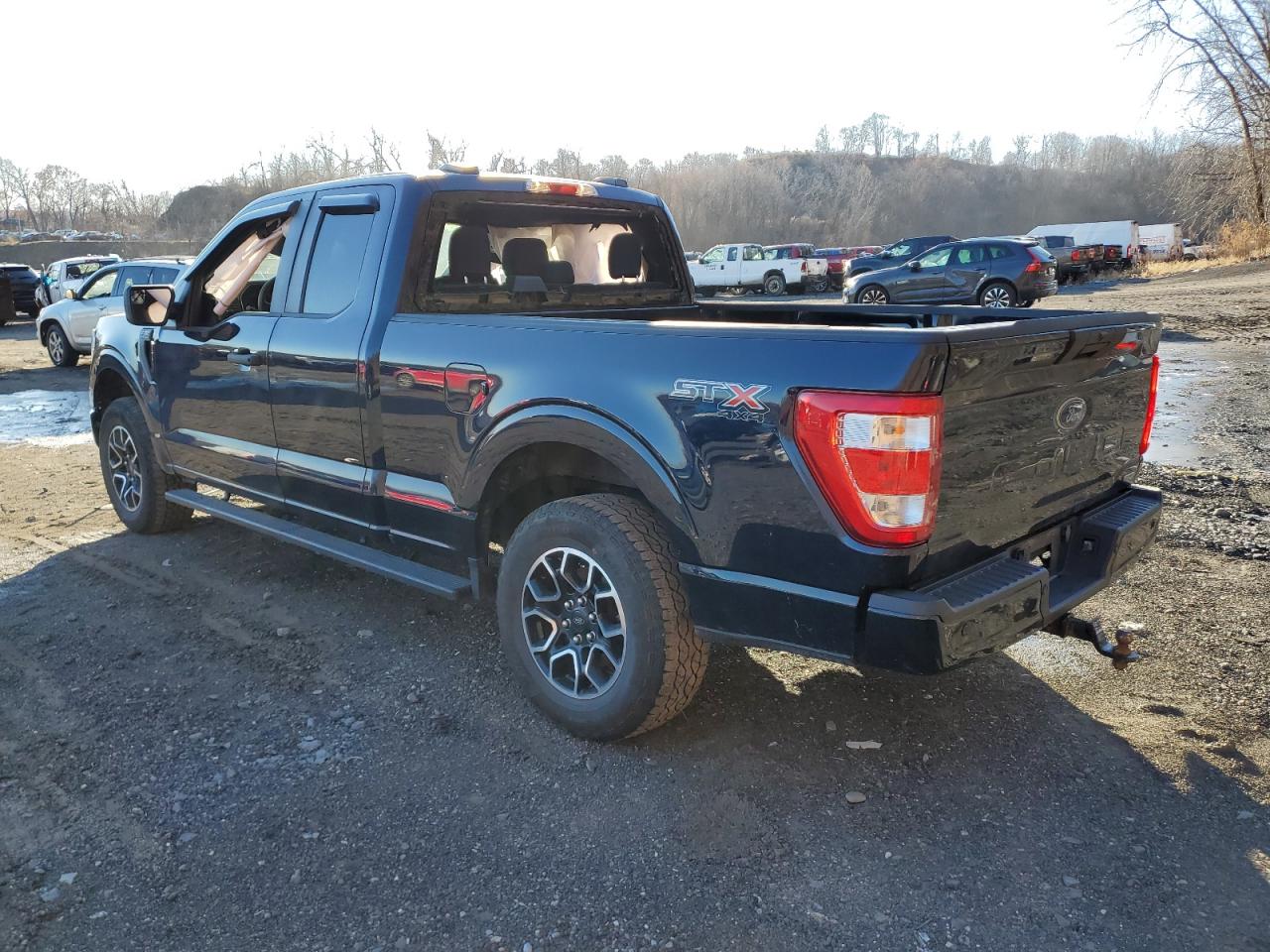 2023 Ford F-150 VIN 1FTEX1EP5PFA87656 Copart auction photo, side / minor dent/scratches damage thumbnail 2
