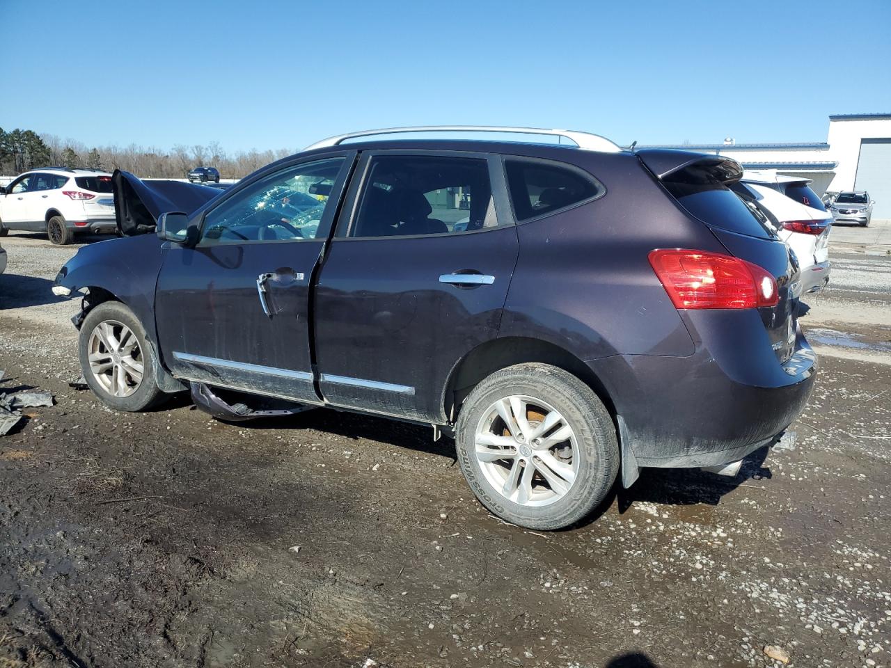 2012 Nissan Rogue VIN JN8AS5MT2CW284219 Copart auction photo, front end damage thumbnail 2