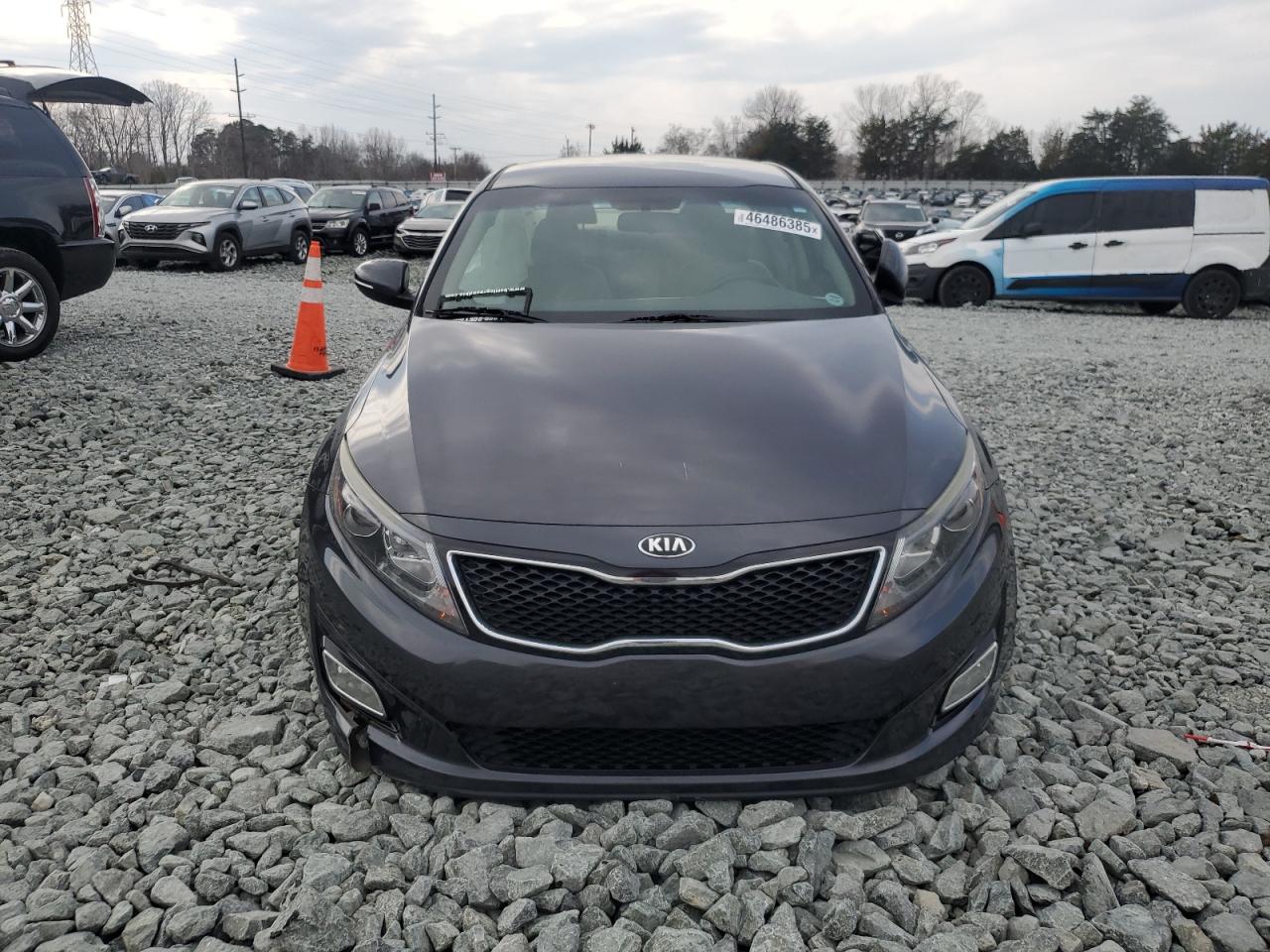 2015 KIA Optima VIN 5XXGM4A76FG462141 Copart auction photo, front end damage thumbnail 5