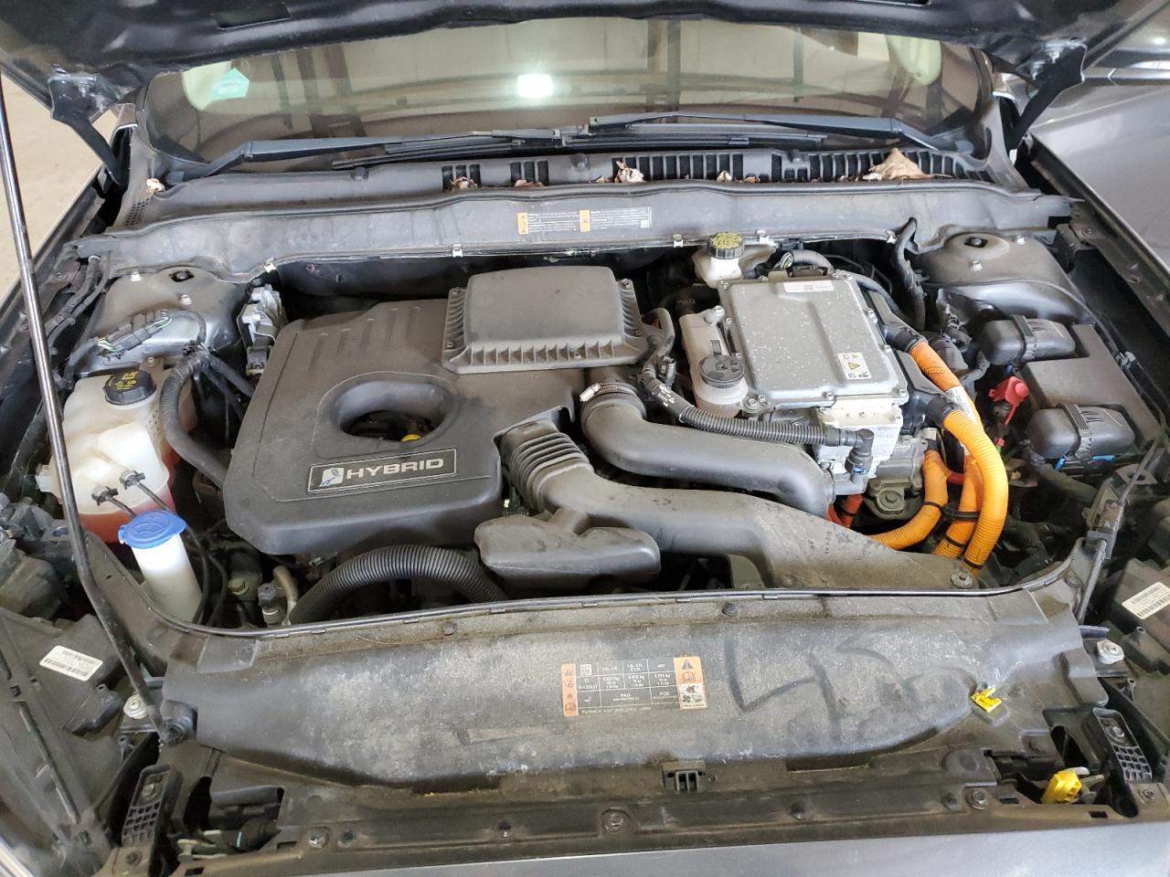 2020 Ford Fusion VIN 3FA6P0RU8LR129884 Copart auction photo, rear end / frame damage damage thumbnail 11