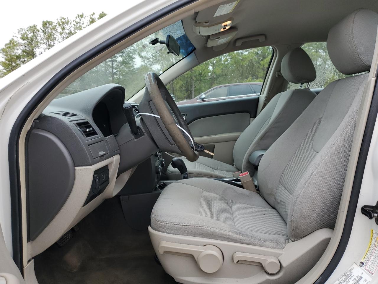 2012 Ford Fusion VIN 3FAHP0GA7CR326935 Copart auction photo, side / front end damage thumbnail 7