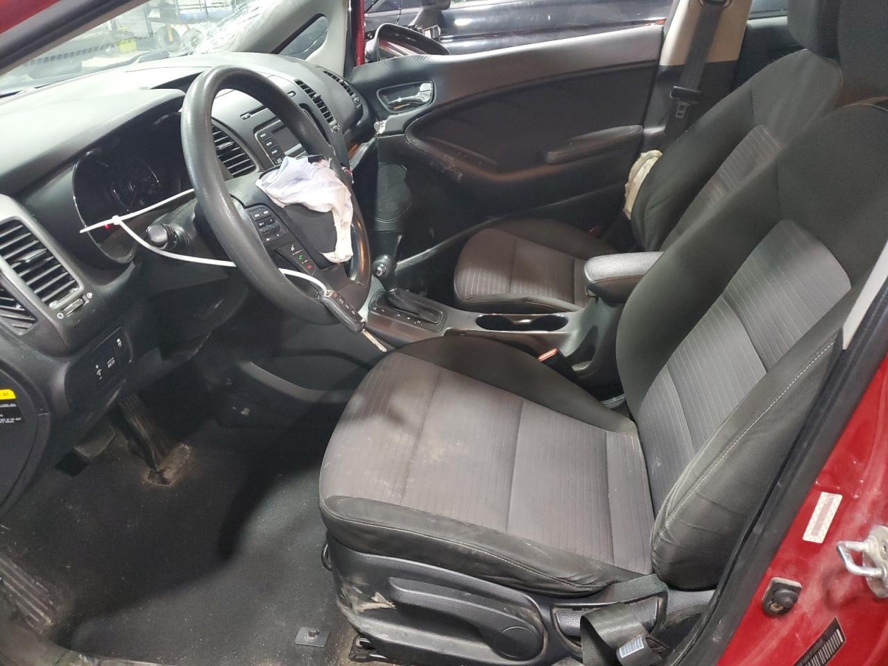 2015 KIA Forte VIN KNAFX4A67F5311000 Copart auction photo, side / front end damage thumbnail 7