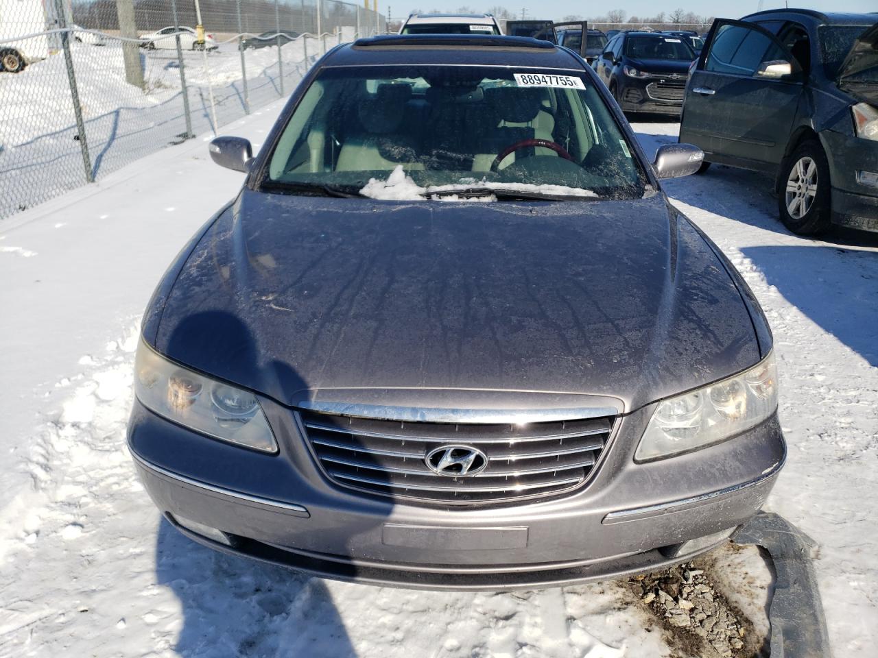 2007 Hyundai Azera VIN KMHFC46F27A242700 Copart auction photo, rear end / minor dent/scratches damage thumbnail 5