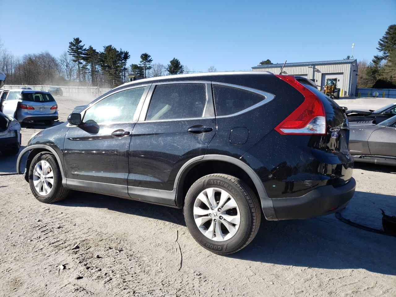 2013 Honda CR-V VIN 2HKRM4H73DH627921 Copart auction photo, front end / minor dent/scratches damage thumbnail 2