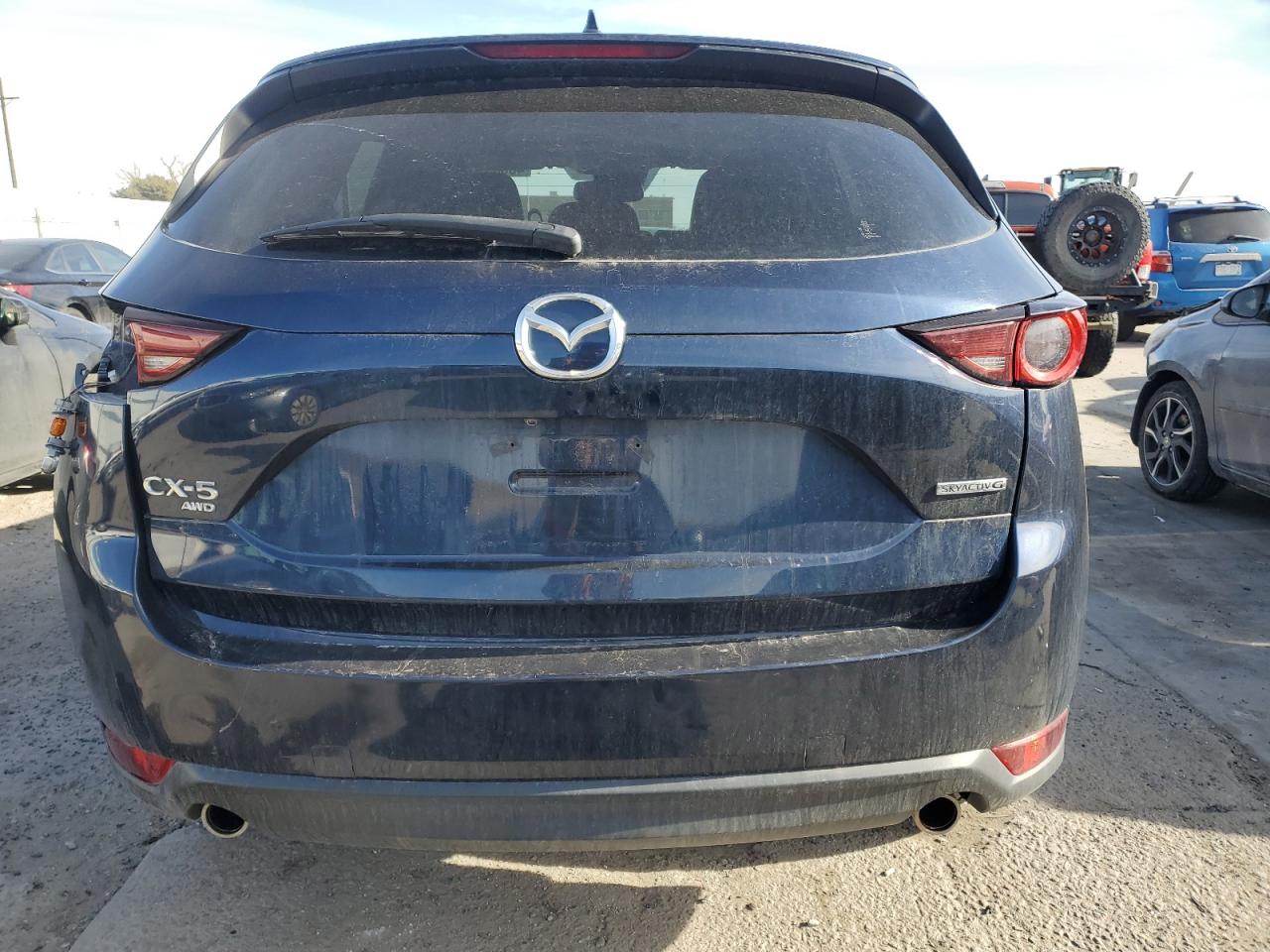 2021 Mazda CX-5 VIN JM3KFBCM6M0317800 Copart auction photo, front end damage thumbnail 6