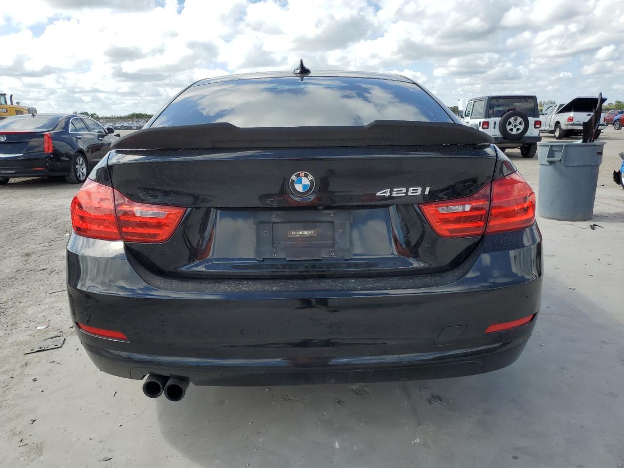2015 BMW 4er VIN WBA4A5C55FD410360 Copart auction photo, all over damage thumbnail 6