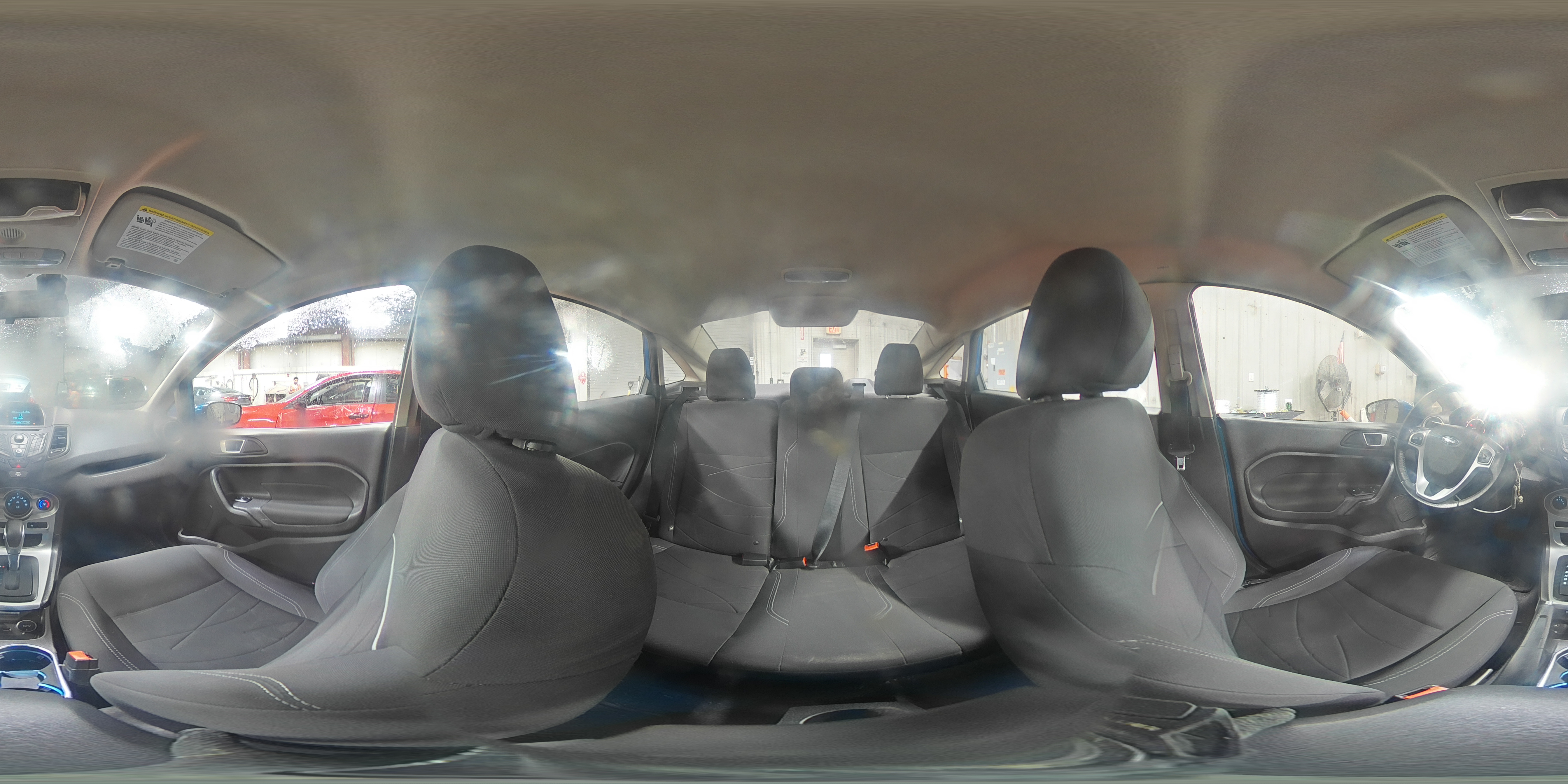 2014 Ford Fiesta VIN 3FADP4BJ2EM220048 Copart auction photo, front end damage thumbnail 15