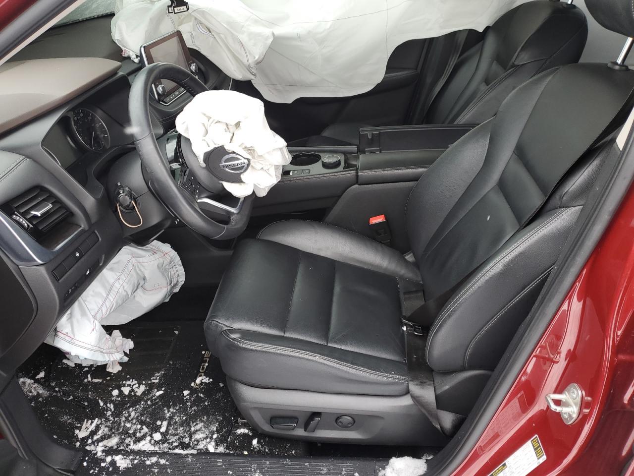 2021 Nissan Rogue VIN JN8AT3CB4MW201868 Copart auction photo, front end damage thumbnail 7