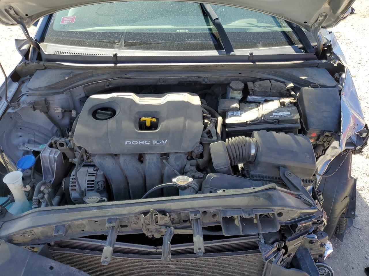 2017 Hyundai Elantra VIN 5NPD74LF9HH152264 Copart auction photo, front end / rear end damage thumbnail 11